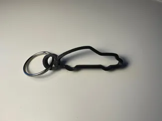 Simple Car Porsche 911 Keychain Fast Print