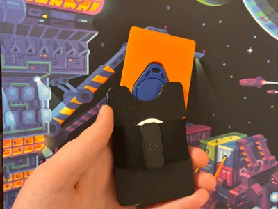 NFC Key Fob to Card Adapter