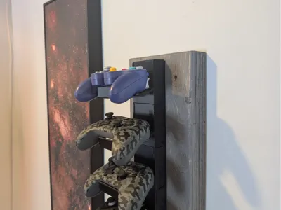 Gamecube stacking/charging controller stand