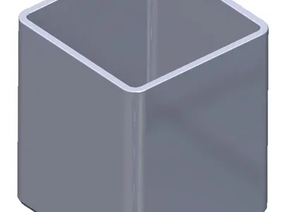 Box Pencil Holder 11 x 11 x 13 cm size