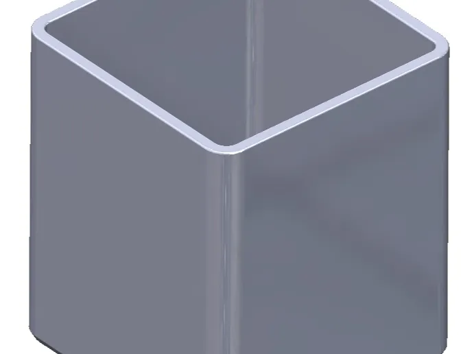 Box Pencil Holder 11 x 11 x 13 cm size