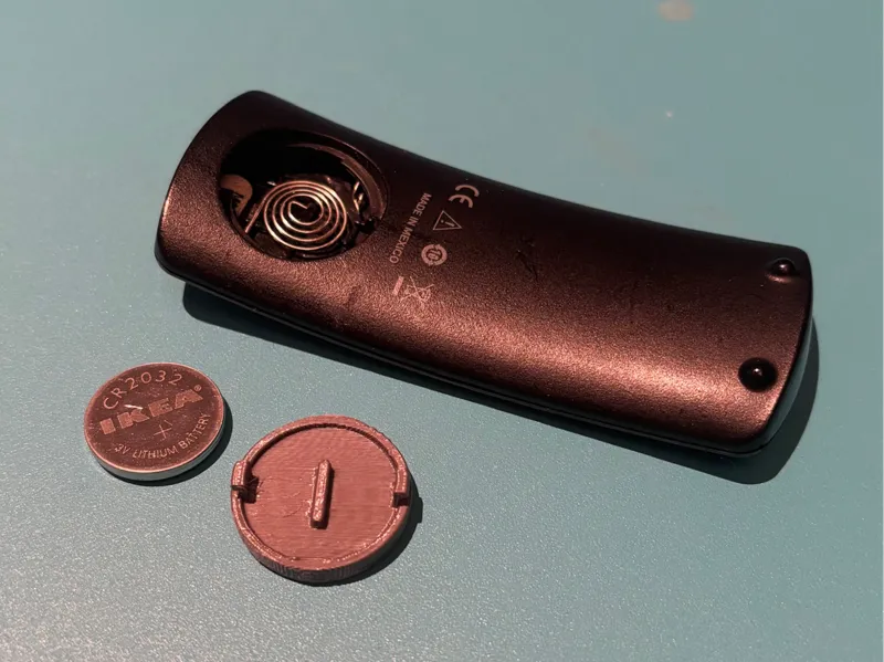 Bose remote battery cover