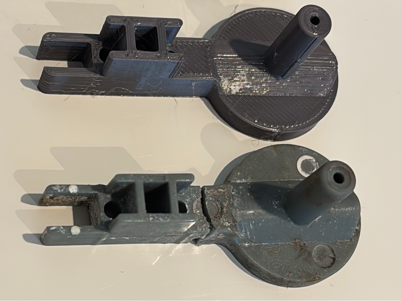 Hinge for a shower screen door