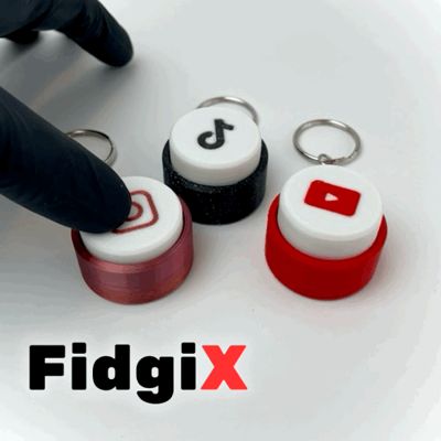 Social NFC Switch Fidget