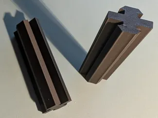 Aluminium Profil 3030 Doppelgleiter