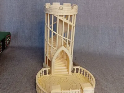 Dice Tower(No supports needed)