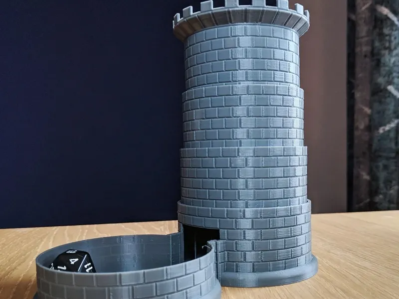 Collapsible Dice Tower