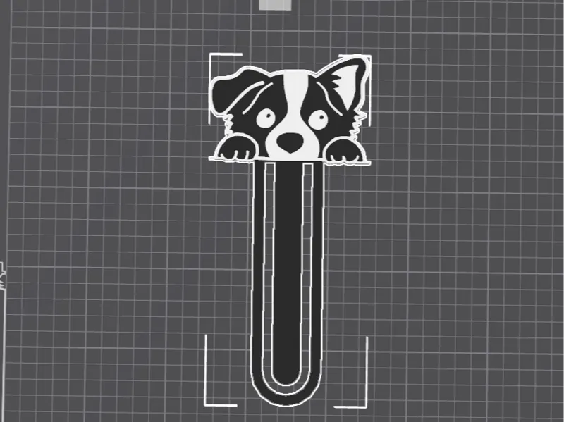 Border Collie Bookmark