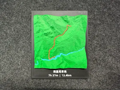 Yubeng Ninong Trail Hiking Model