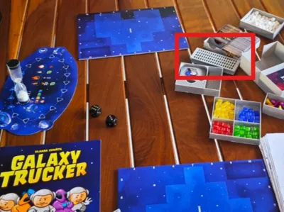 Galaxy Trucker second ed insert with cover box