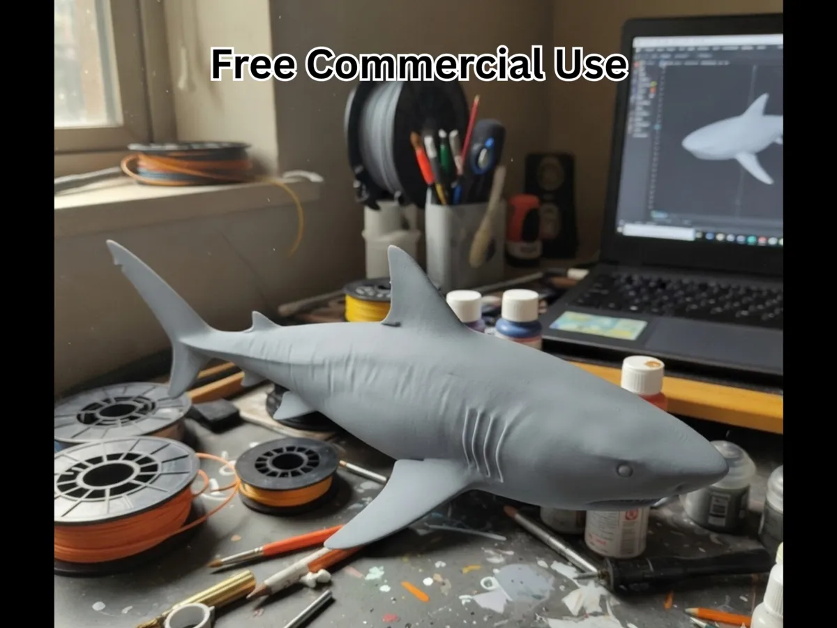 Figurine de requin tigre
