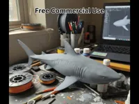 Figurine de requin tigre — photo 1