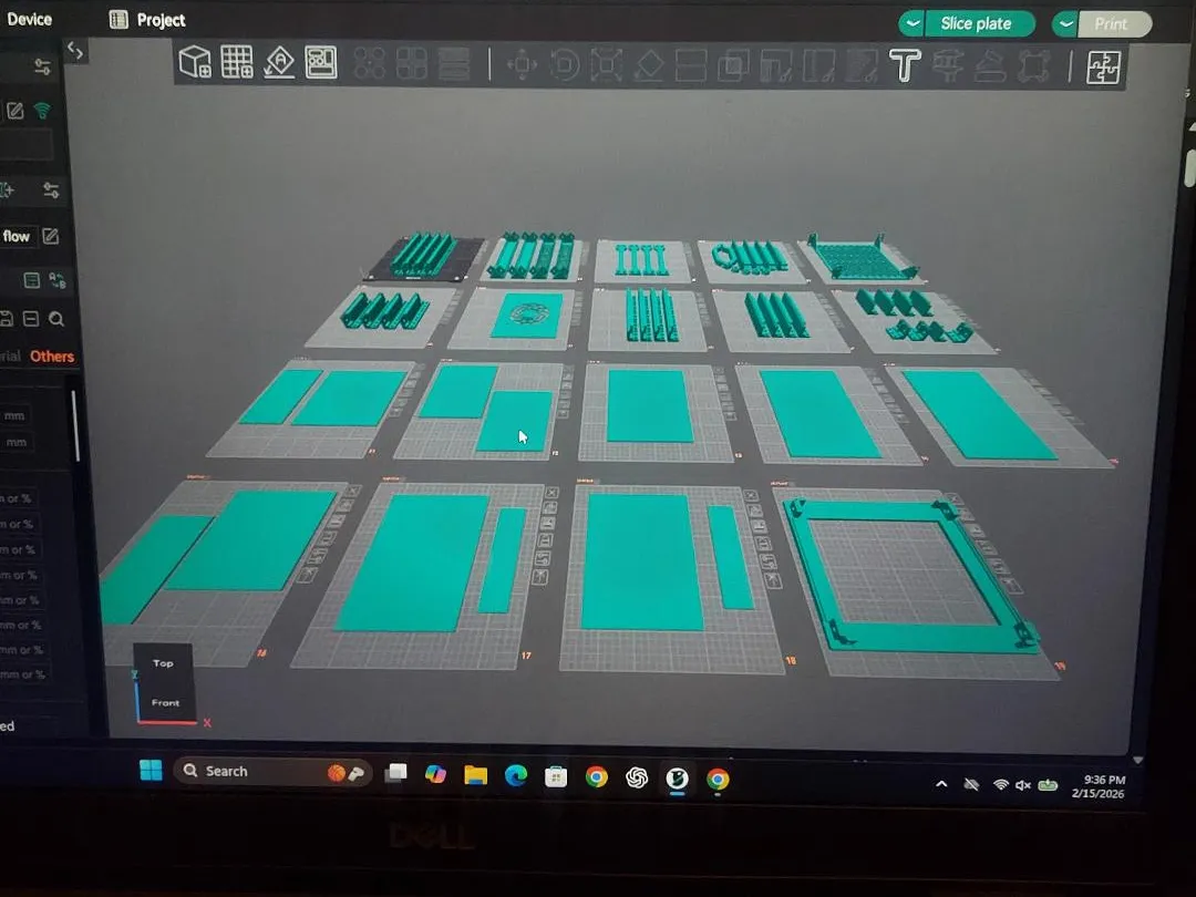 remix labrax 10 inch server bolted ver all pieces - Free 3D Print Model ...