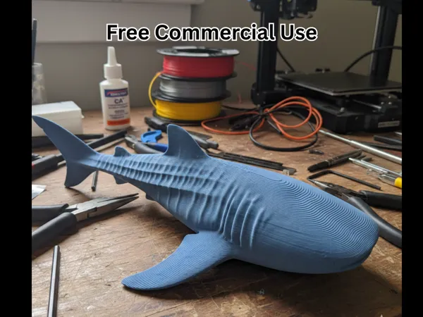 Figurine requin-baleine