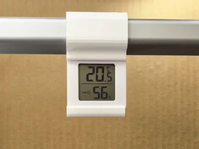 A1 thermometer holder, a very sturdy and robust part