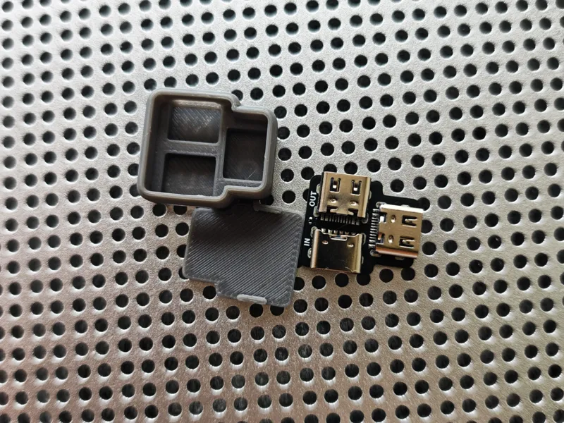 TYPE-c splitter 一分二模块 外壳