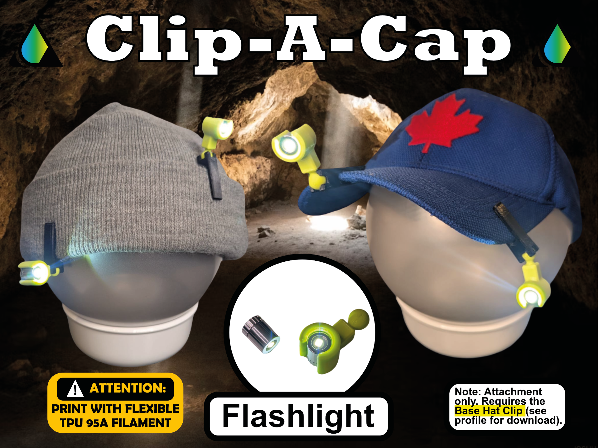 Clip-A-Cap (Flashlight)