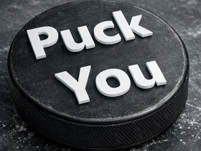 Puck You Gag Gift/Joke