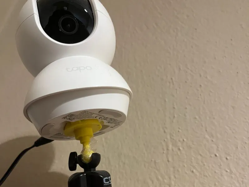 Tapo C200 Baby Monitor & Tripod Mount Adapter