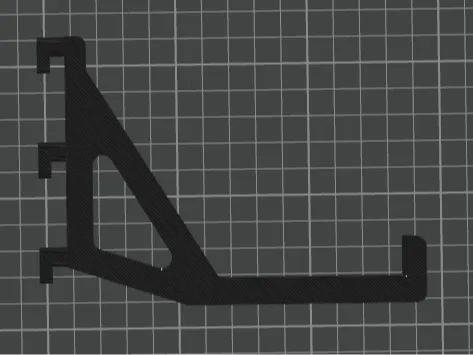 Extra long skadis board keyboard holder