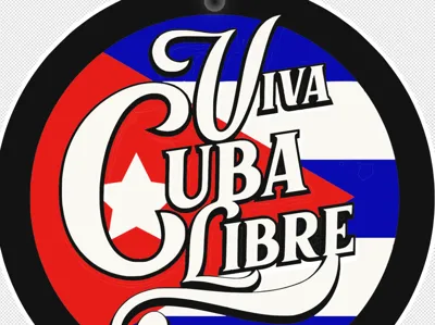 Viva cuba libre keychain