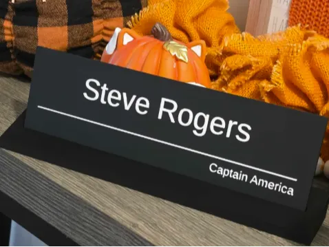 Name Plate Rob Hodgekiss