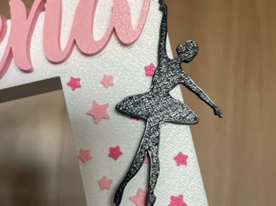 Ballerina for signboard