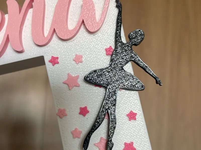 Bailarina para letreiro