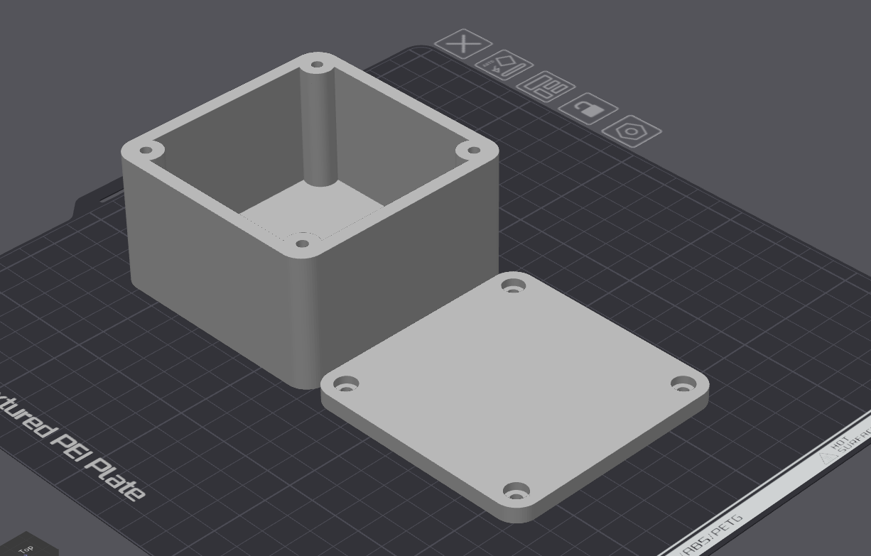 Fully Parametric Rugged Project Box & Lid
