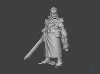Scary Human Captain