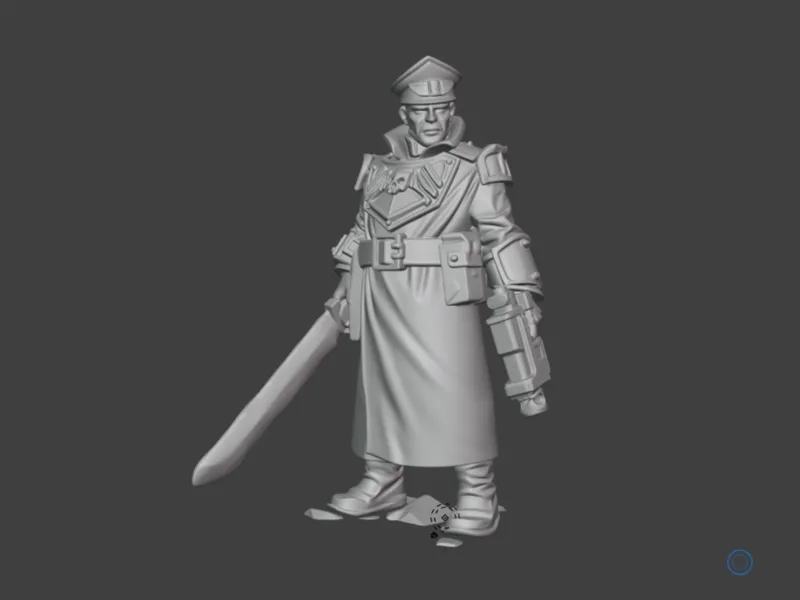 Scary Human Captain