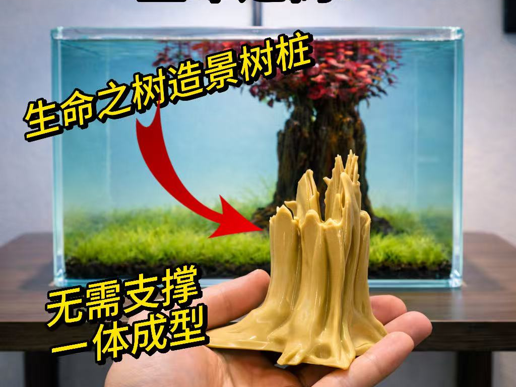 生命之树树桩造景