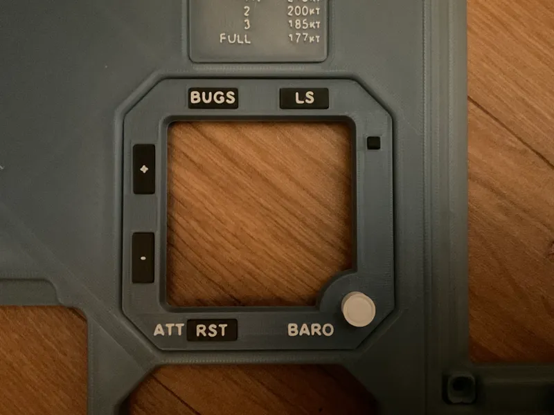 Integrated Standby Instrument -  for A320 MIP