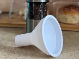 pepper grinder refill funnel