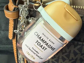 Bath & Body Works Hand Sanitizer Keychain