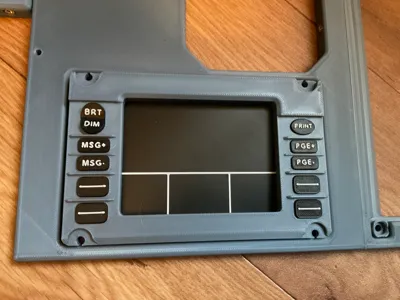 A320 DCDU Panel for MIP panels by user_1766629509