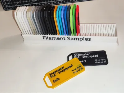 Filament Sample with Stand (Snapmaker U1 Profil)