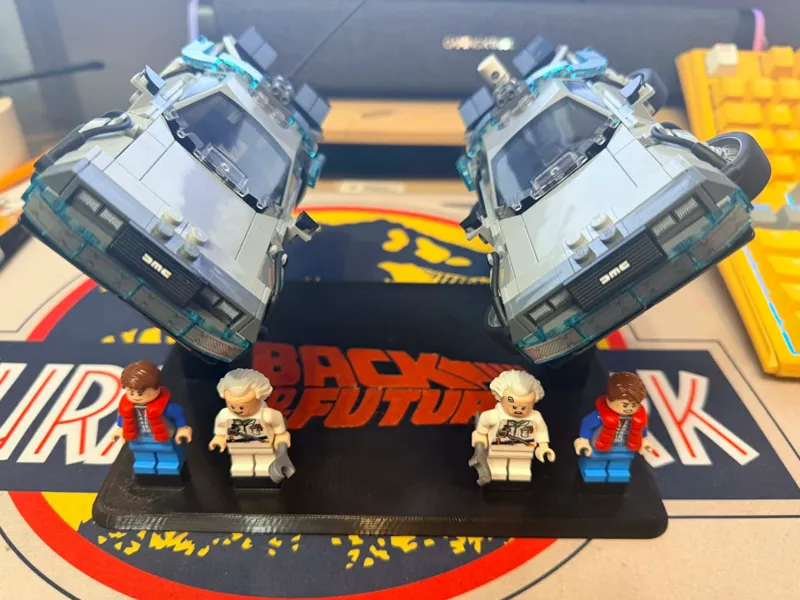 Double support Delorean 77256 Back to the future