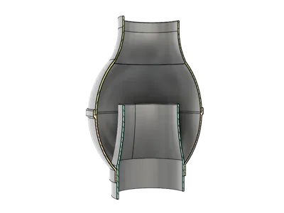 Ventilation condensate separator