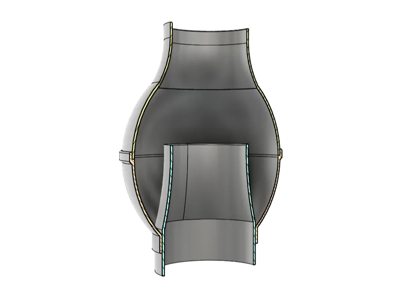 Ventilation condensate separator