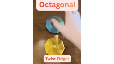 Small Octagonal Twist Fidget