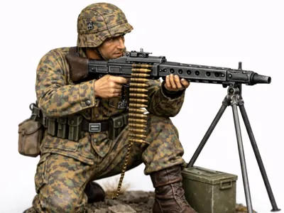 Bolt Action WW2 German HMG