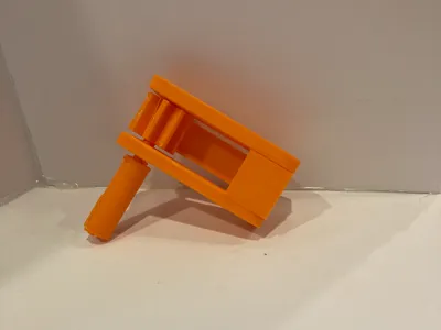 WW1 gas alarm rattler fidget *Print in place*