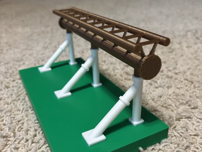 Modern Intamin Track Model