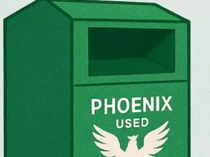 Clothing Recycle bin