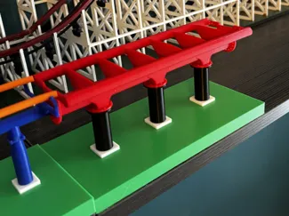 Modern Vekoma Track Model