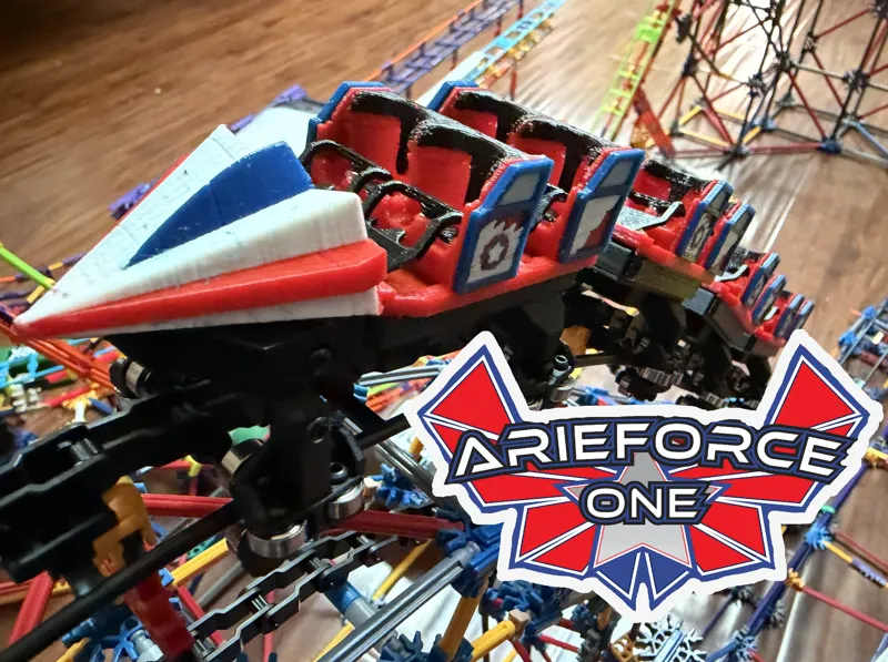 Arieforce One Top Designs for Clovercoasters Train