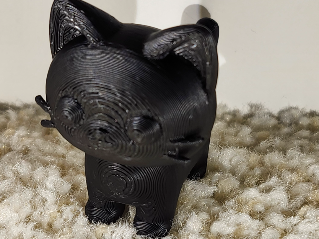 Kitten - Cute Mini Animal Figurine - Supports