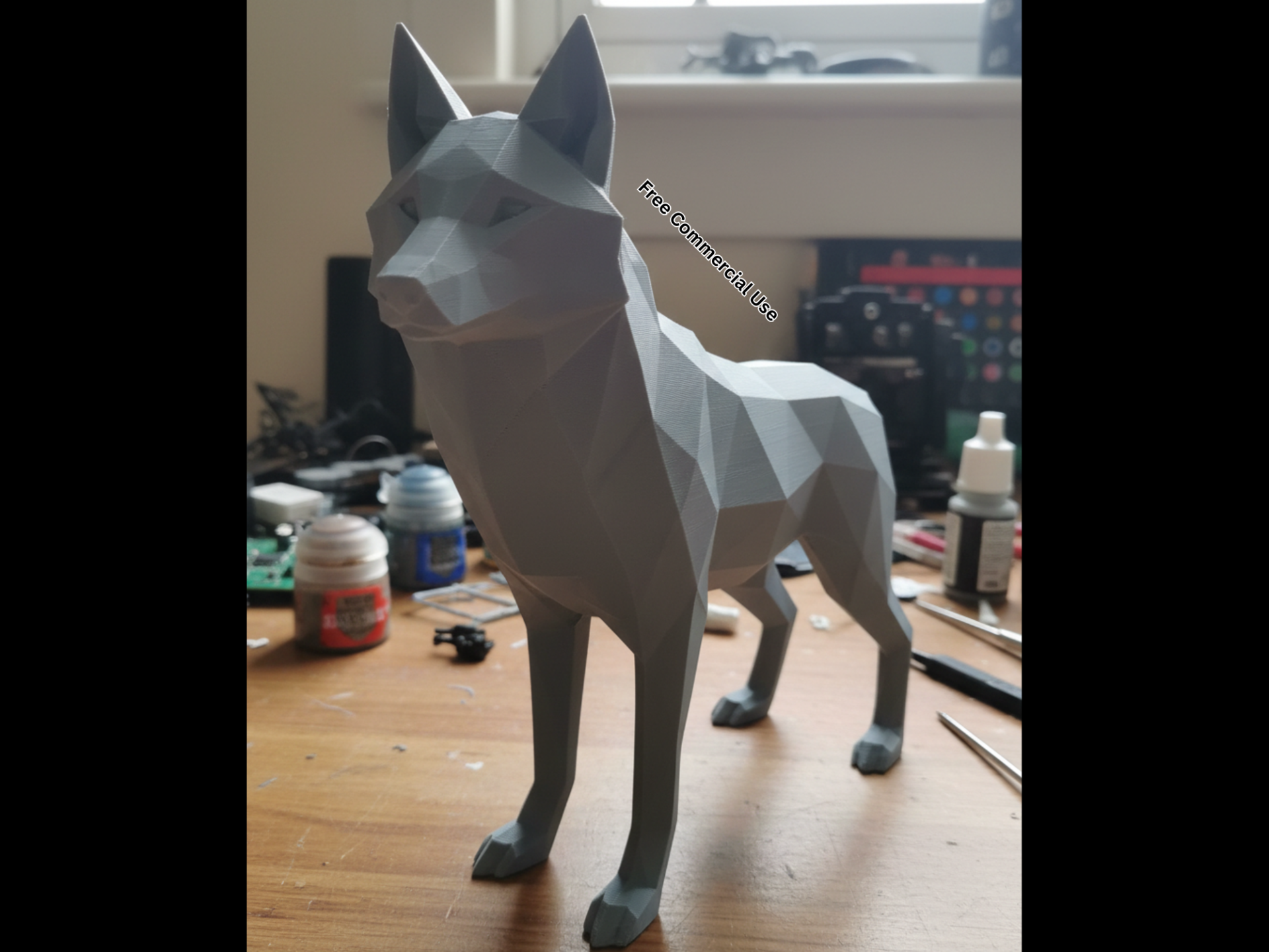 Low Poly Wolf