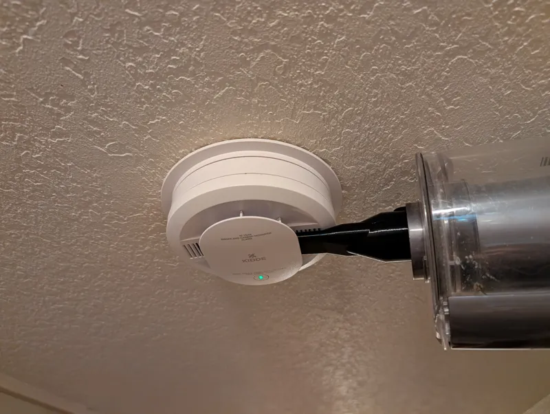 Dyson Crevice Tool for Smoke Detector Cleaning